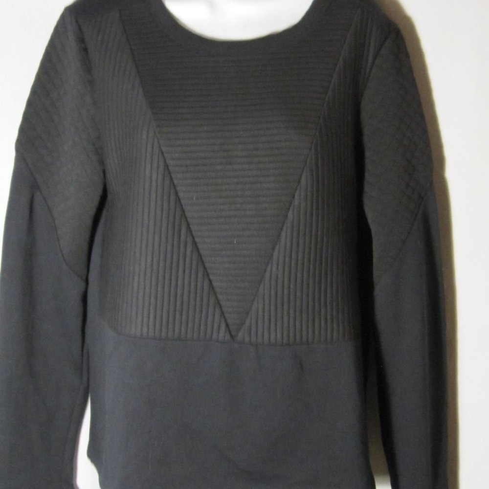 Fabletics Textured Long Sleeve Sweatshirt S